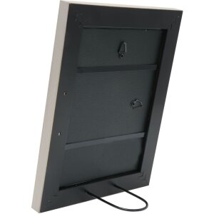 Marco de madera S42L beige 10x15 cm