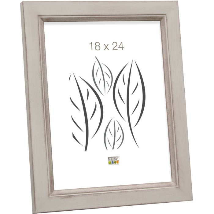 Marco de madera S42L beige 15x20 cm