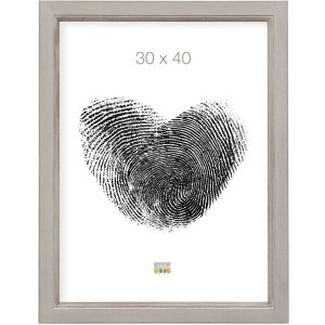 Marco de madera S42L beige 15x20 cm