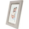 Marco de madera S42L beige 15x20 cm