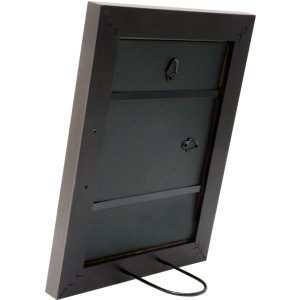 Marco de madera S42L gris 10x15 cm