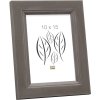 Marco de madera S42L gris 10x15 cm