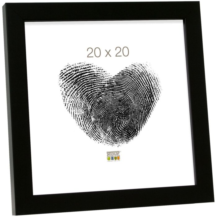 Marco de madera S40R 30x60 cm negro