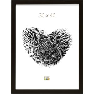 Marco de madera S40R 30x60 cm negro