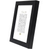 Marco de madera S40R 30x60 cm negro