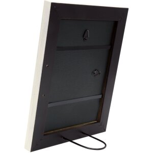 Marco de madera S42L pintado blanco 13x18 cm