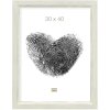 Marco de madera S42L pintado blanco 13x18 cm