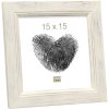 Marco de madera S42L pintado blanco 40x50 cm