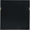 Marco Champán negro 50x50 cm