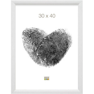 Marco de madera S54S blanco 10,0 x20,0 cm