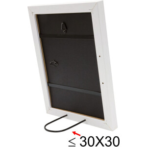 Marco de madera S54S blanco 10,0 x20,0 cm