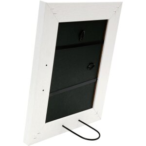 Marco de madera S53G blanco 15x20 cm