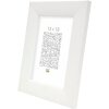 Marco de madera S53G blanco 15x20 cm
