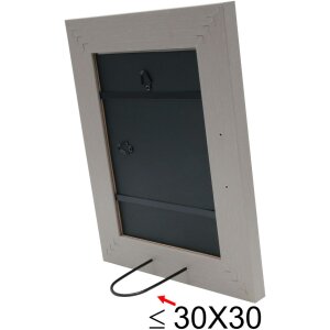 Marco de madera S53G beige 50x70 cm