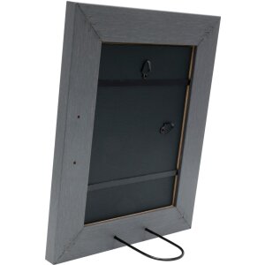 Marco de madera S53G gris 13x18 cm
