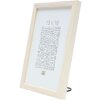 Marco de madera S41J Deknudt 21x29,7 cm blanco