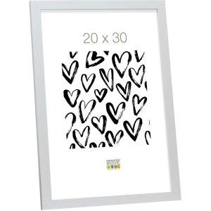 Marco de madera MDF Deknudt S44C 20x30 cm plata