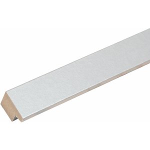 Marco de madera MDF Deknudt S44C 40x60 cm plata