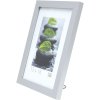 Marco de madera MDF Deknudt S44C 40x60 cm plata