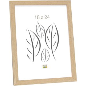 Marco de madera MDF Deknudt S44C 40x60 cm roble
