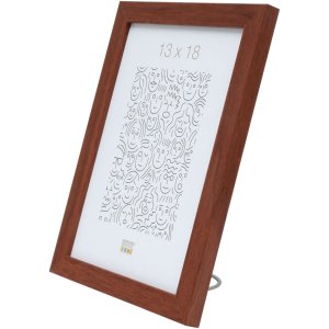 Marco de madera MDF Deknudt S44C 13x18 cm marrón claro