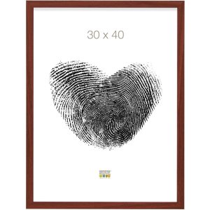 Marco de madera MDF Deknudt S44C 13x18 cm marrón claro
