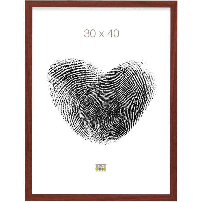 Marco de madera MDF Deknudt S44C 40x50 cm marrón claro