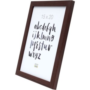 Marco de madera MDF Deknudt S44C 30x45 cm marrón oscuro