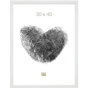 Marco de madera MDF Deknudt S44C 10x15 cm blanco