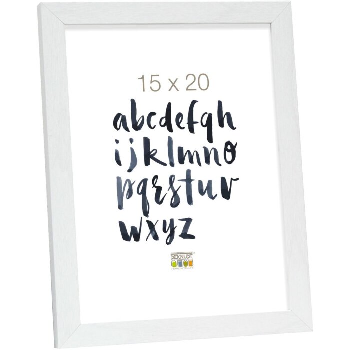 Marco de madera MDF Deknudt S44C 40x60 cm blanco