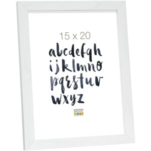 Marco de madera MDF Deknudt S44C 40x60 cm blanco