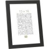 Marco de madera MDF Deknudt S44C 10x15 cm negro