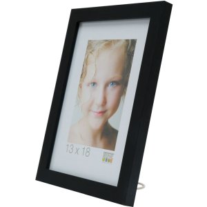 Marco de madera MDF Deknudt S44C 20x30 cm negro