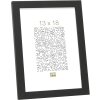 Marco de madera MDF Deknudt S44C 40x60 cm negro