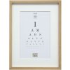 Marco de madera Deknudt S40A roble 15x20 cm con passe-partout 13x18 cm