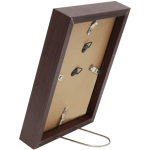Marco de madera S40A marrón oscuro 20x30 cm - 15x20 cm