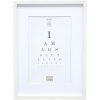 Marco de madera S40A blanco 24x30 cm - 18x24 cm