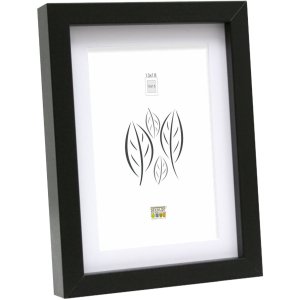 Marco de madera S40A negro 30x40 cm - 20x30 cm