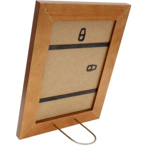 Marco de madera S45J Basic 13x18 cm marrón oscuro