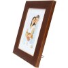 Marco de madera S45J Basic 13x18 cm marrón oscuro