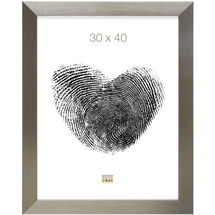Marco de plástico Deknudt S42P plata 10x15 cm