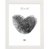 Marco de plástico Deknudt S42P blanco 13x13 cm