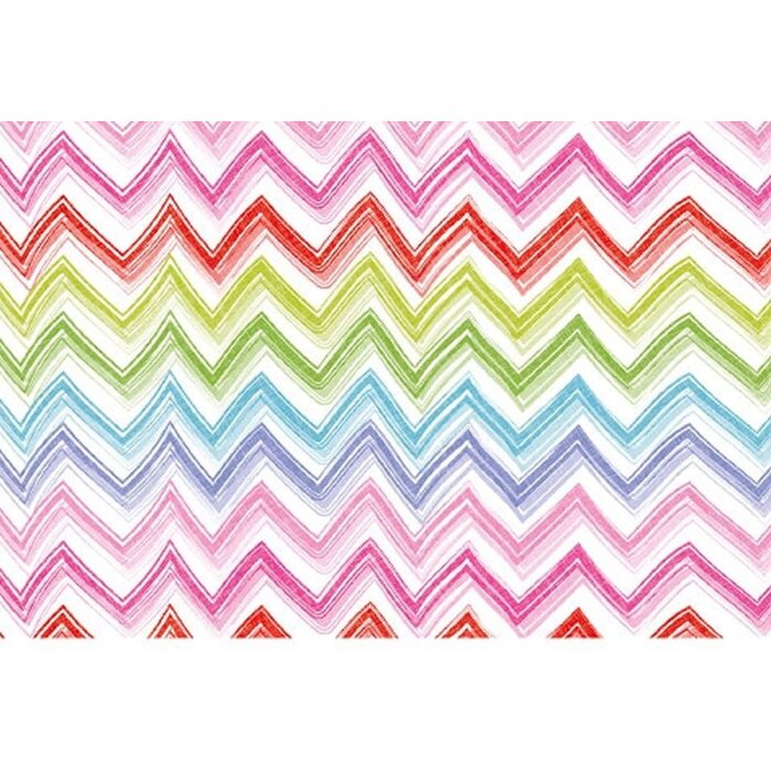Papel 50x70cm Zik Zak Rayas