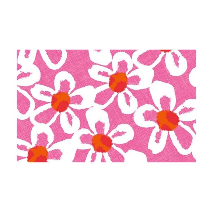 Papel 50x70cm Flor rosa
