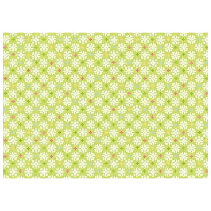 Papel 50x70cm Jacquard verde