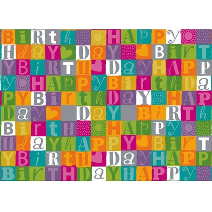Papel 50x70cm Feliz Cumpleaños Pablo