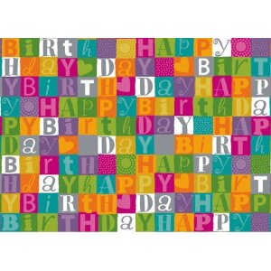 Papel 50x70cm Feliz Cumpleaños Pablo