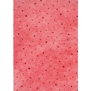 Papel 50x70cm Lunares Vellón rojo