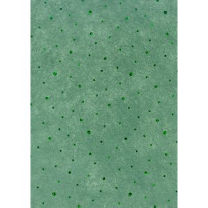 Papel 50x70cm Lunares Vellón verde oscuro