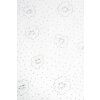 Papel 70x100 cm no tejido flor blanca plata